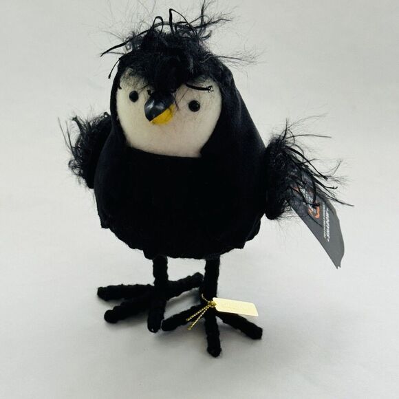 NEW Target Hyde & EEK 2023 Featherly Friends  Shadow Black Scarecrow Bird Retire - Picture 2 of 5